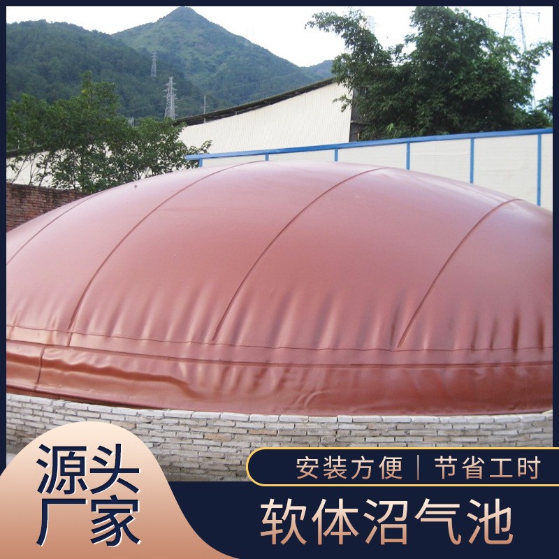 养殖场沼气袋 厌氧发酵袋沼气池家用农村新能源沼气池 红泥沼气池图4