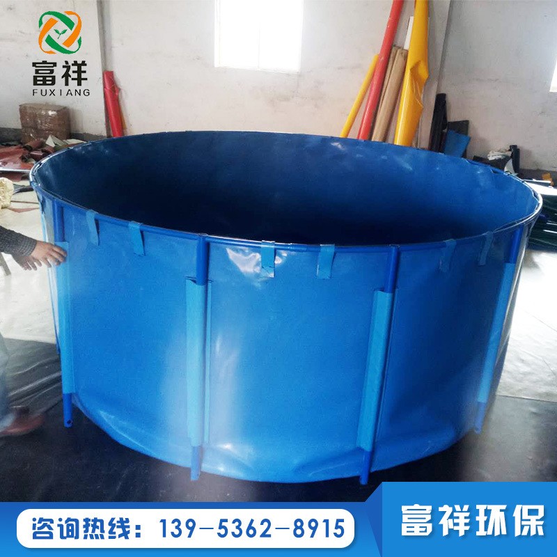 厂家定制移动水产暂养池 活动支架PVC鱼池 支架水池图4