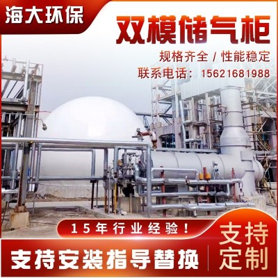 厂家双模沼气储气柜 2000立方 工业污水垃圾废水沼气工程 膜气柜