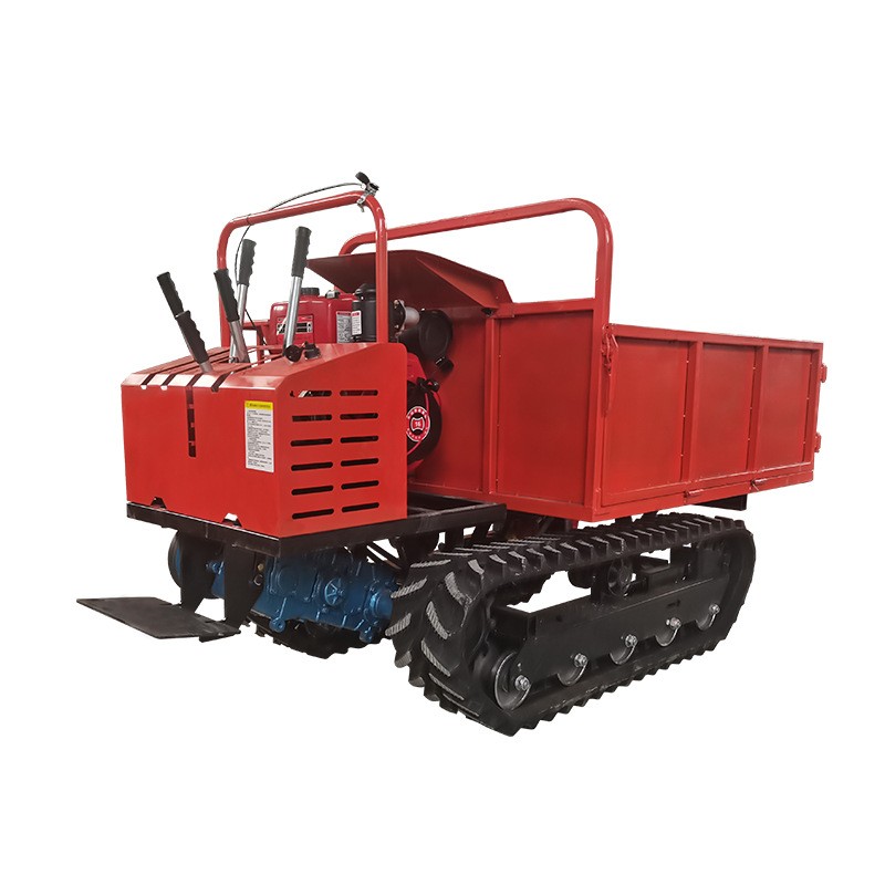 手扶式小型履带运输车农用果园山区山地拖拉机全地形爬山虎运输车图4