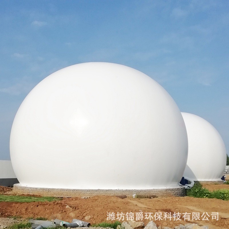 双膜储气柜 红泥沼气袋 沼气成套设备 球形双模沼气柜图4