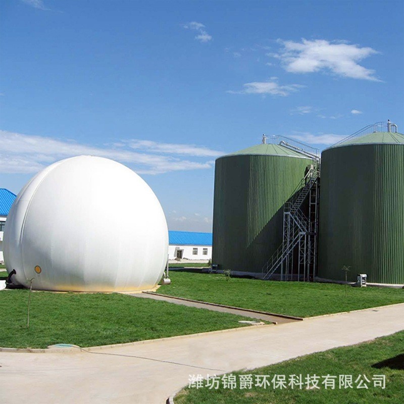 垃圾填埋场双膜储气柜 半球型干式沼气储气柜 锦爵可供应多规格图3