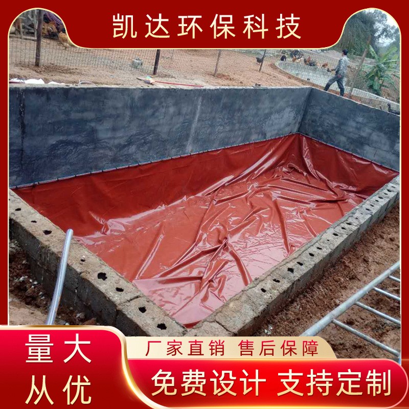 红泥沼气池 农村pvc沼气池 养殖场养猪场大型软体气袋家用图3