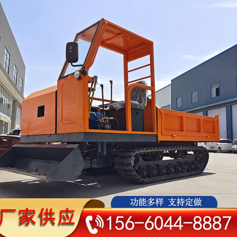 链轨式水田运输车 5吨履带式爬山虎 全地形履带搬运车图2