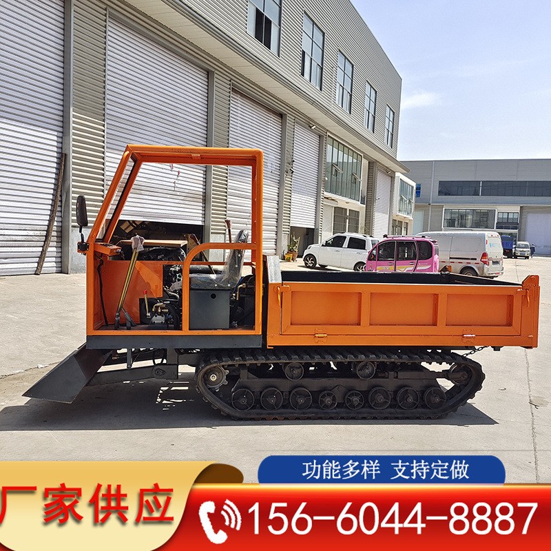 链轨式水田运输车 5吨履带式爬山虎 全地形履带搬运车图3