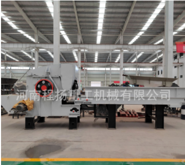 移动大型木材综合破碎机 建筑模板树干削片机 树枝综合木材粉碎机图3