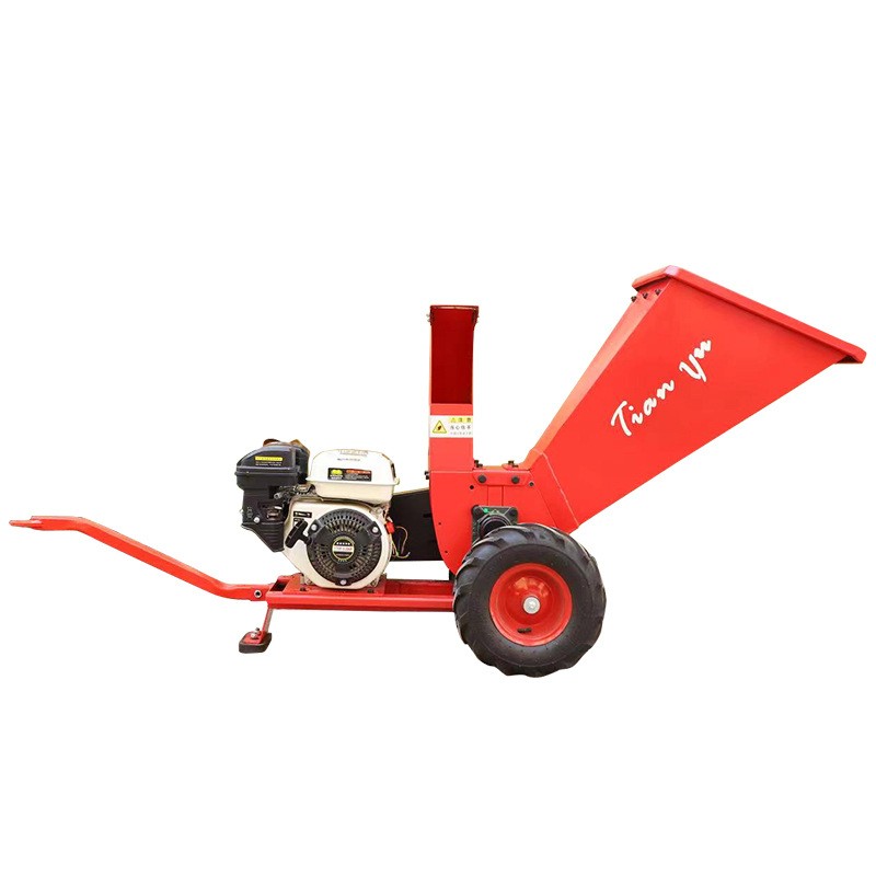 树枝粉碎机 小型碎木机可移动果园枝条粉碎机园林碎枝机图5