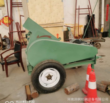 木材树枝竹子移动破碎机 秸秆木头碎木机 药材刨花机图5