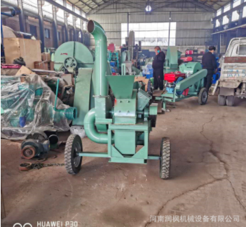 粉碎树木竹子木材机机器 制香木粉机 柴油机移动木头杂木粉碎机图2