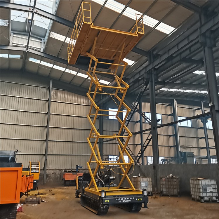 自行走升降机 履带全自行升降平台 剪叉式升降机高空作业平台图5