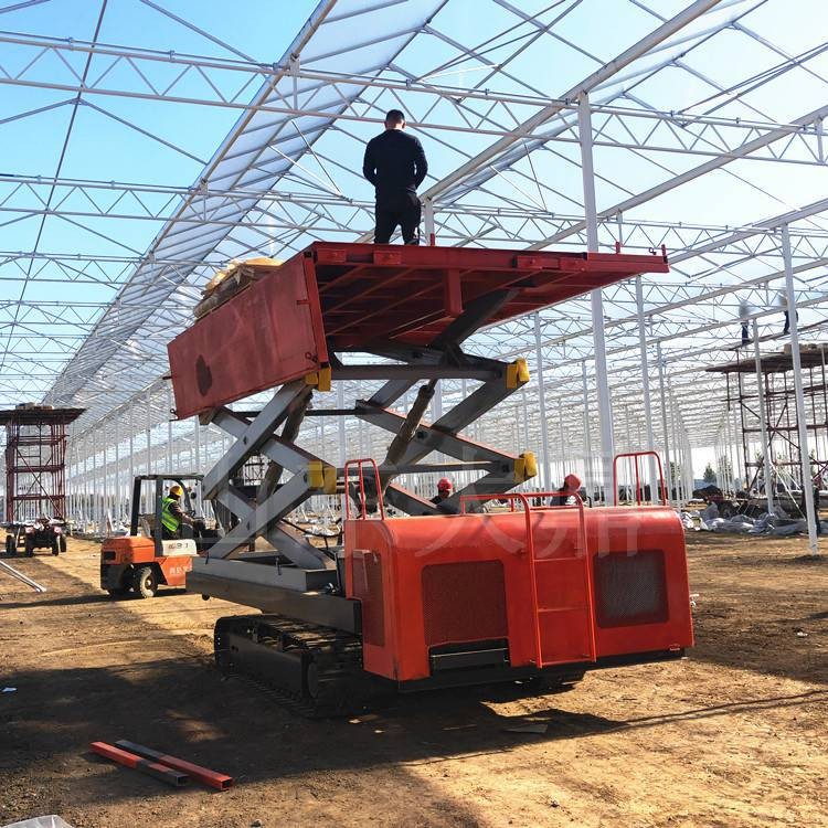 凯信 自行剪叉式升降平台 全地形越野升降机 履带式高空作业平台图2