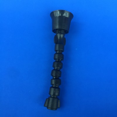 厂家批发通用可调节高压水枪万向头喷头四眼喷头喷雾器喷头