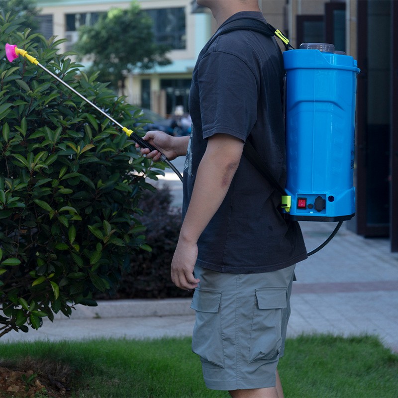 电动消毒喷雾器 20L背负式农用农药喷雾器打药机锂电喷雾器喷雾机图2