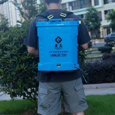 电动消毒喷雾器 20L背负式农用农药喷雾器打药机锂电喷雾器喷雾机