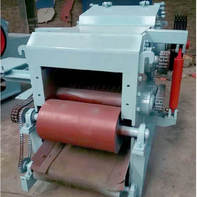 216木材破碎鼓式削片机 鼓式木材削片机 造纸厂用原木削片机图4