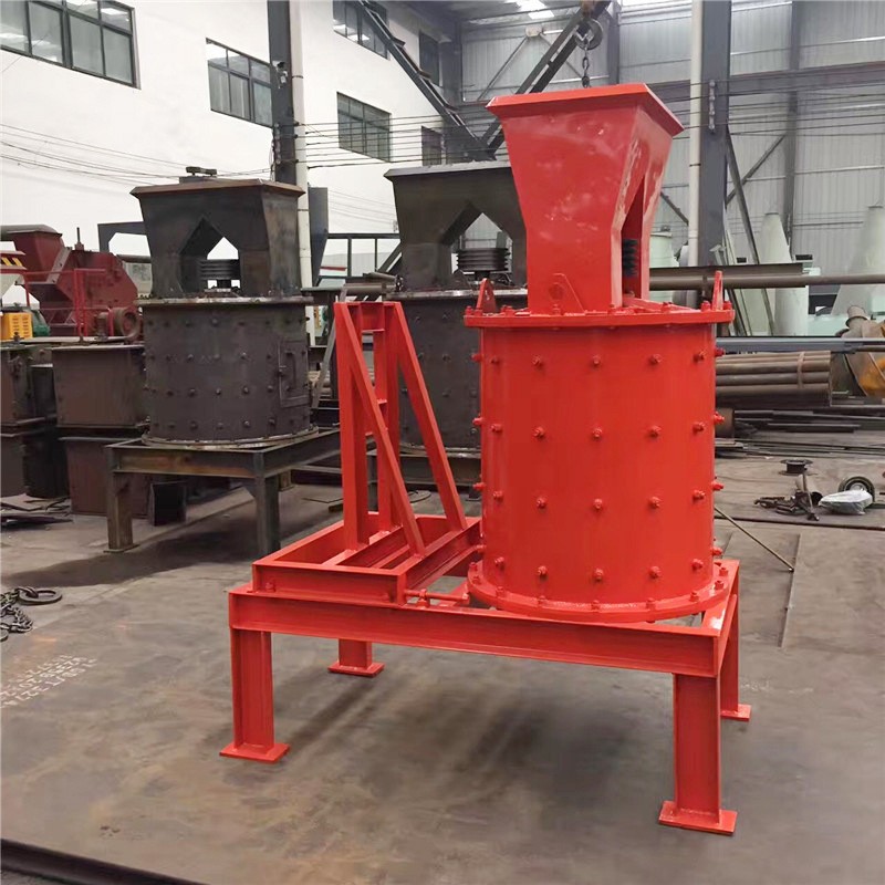 现货速发 复合式破碎机 煤矸石河卵石立式破碎机 立轴式制砂机图2