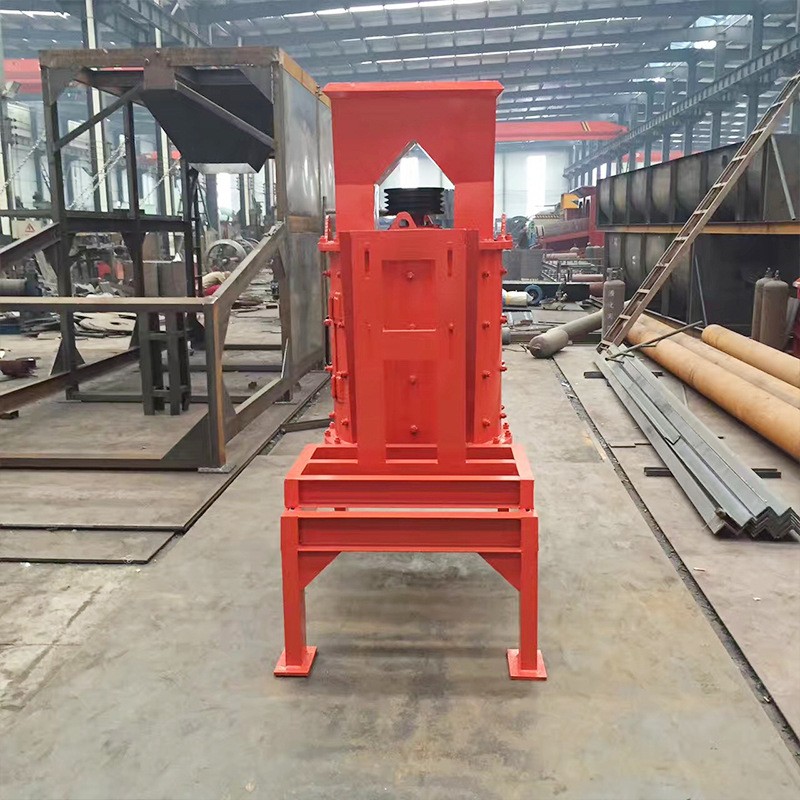 现货速发 复合式破碎机 煤矸石河卵石立式破碎机 立轴式制砂机图3