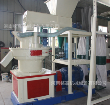 树枝木料秸秆木材粉碎机 制作燃烧颗粒生物质颗粒机全套生产线图2