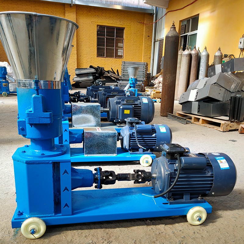 饲料颗粒机 膨化颗粒养殖设备 大型造粒自制粒机图5