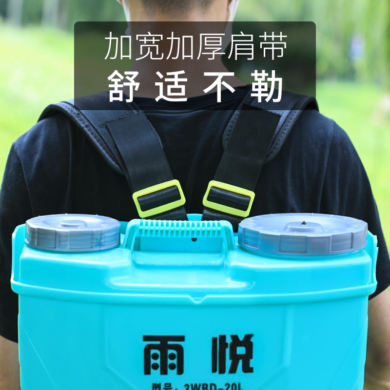 农用背负式 电动喷雾器 12V锂电高压远程打药消毒喷壶16L18L20L图2