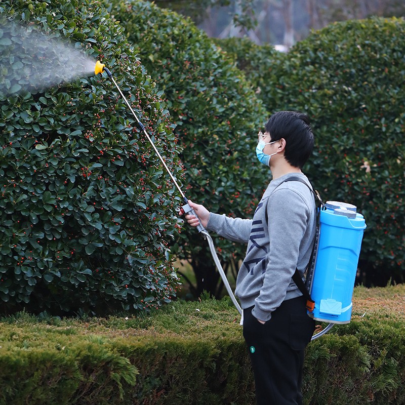 厂家直销背负式20L升农用电动喷雾器双盖加厚12v农药喷雾机打药机图4