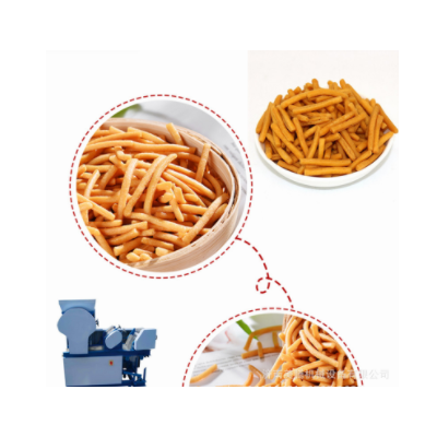 4.休闲咪咪虾条生产线 出口国外中小型咪咪条加工设备