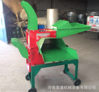 秸秆铡草机 农用切草机 铡切粉碎机 小型切草机 切草机厂家图3