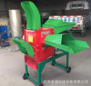 秸秆铡草机 农用切草机 铡切粉碎机 小型切草机 切草机厂家图4