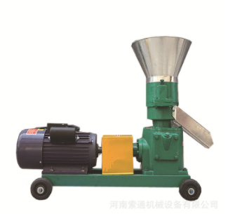 小型羊饲料颗粒机 平模鸽子颗粒造粒设备 养殖用饲料加工设备图2