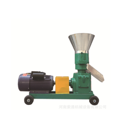 小型羊饲料颗粒机 平模鸽子颗粒造粒设备 养殖用饲料加工设备