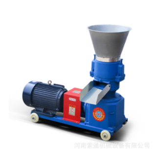 宠物饲料膨化机 平模秸秆颗粒饲料机 新型家用猪饲料牛饲料机图5