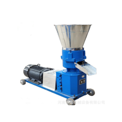 宠物饲料膨化机 平模秸秆颗粒饲料机 新型家用猪饲料牛饲料机