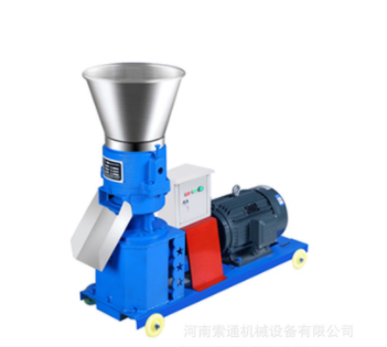 宠物饲料膨化机 平模秸秆颗粒饲料机 新型家用猪饲料牛饲料机图2