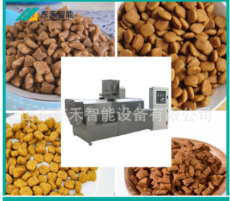 家用狗粮生产机器、宠物食品生产线、饲料机械成型机图2