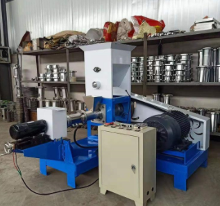 宠物饲料生产线 中小型狗粮加工生产线 YS120-II大型双螺杆膨化机图4