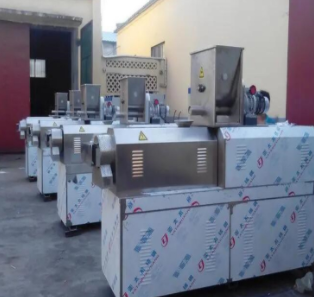 宠物饲料生产线 中小型狗粮加工生产线 YS120-II大型双螺杆膨化机图5