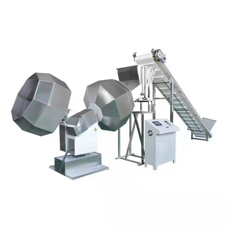 苦荞片锅巴胚料生产线膨化食品加工生产机器双螺杆膨化机生产厂家图5