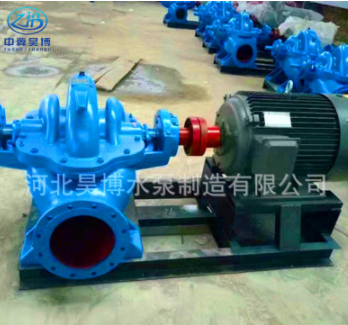 昊博双吸泵20SH-28型防爆中开式增压泵 SH型大流量工业给水清水泵图5