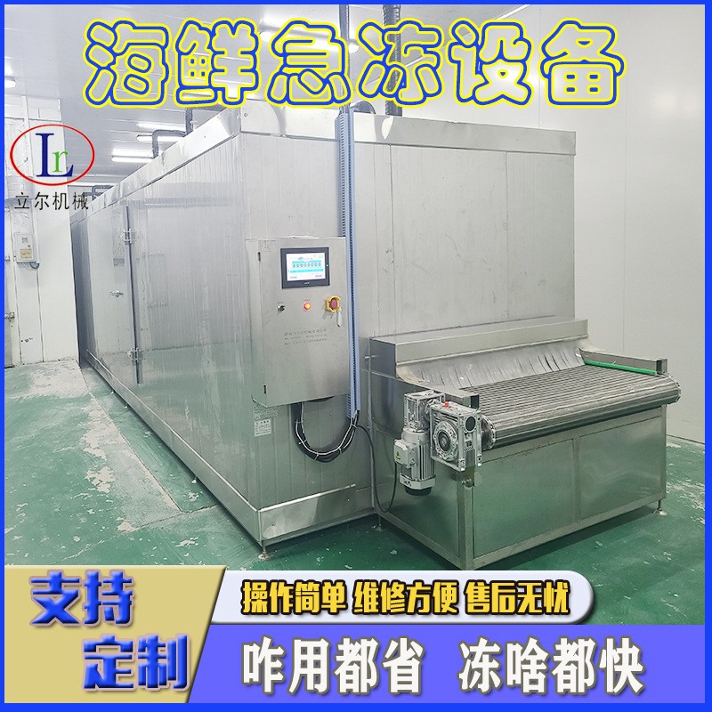 冷冻鲜果速冻流水线 移动式速冻机 果蔬速冻加工设备图2
