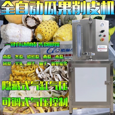 自动瓜果去皮机白萝卜削皮机 香瓜削皮机刮皮机削菠萝蜜皮设备