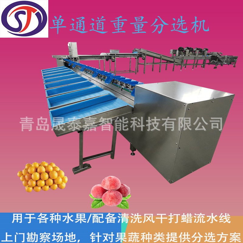 红薯土豆重量分拣机 李子水蜜桃转盘式全自动分级机 分拣机设备图5