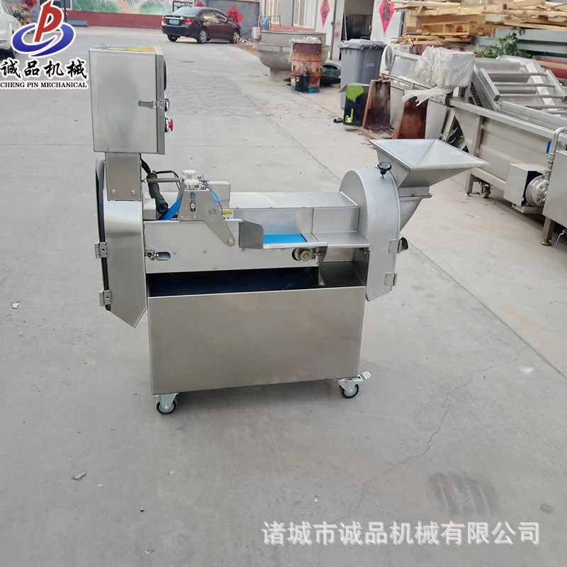 全自动 双头果蔬切菜机 商用土豆切丝机 球根茎叶菜类蔬菜切片机图4