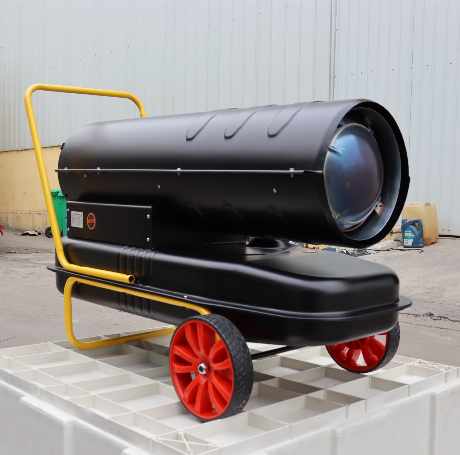 批发柴油暖风机大功率育雏温室取暖增温燃油热风机工业燃油热风炮图3