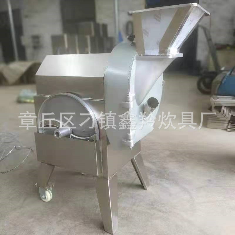 多功能小型食堂商用不锈钢切菜机蔬菜瓜果切片切丝切块单头切菜机图3