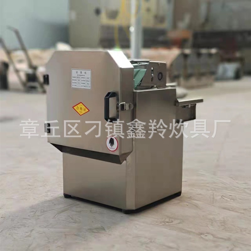 现货销售商用不锈钢20方头切菜机 蔬菜切片段丁丝小型切菜机图4