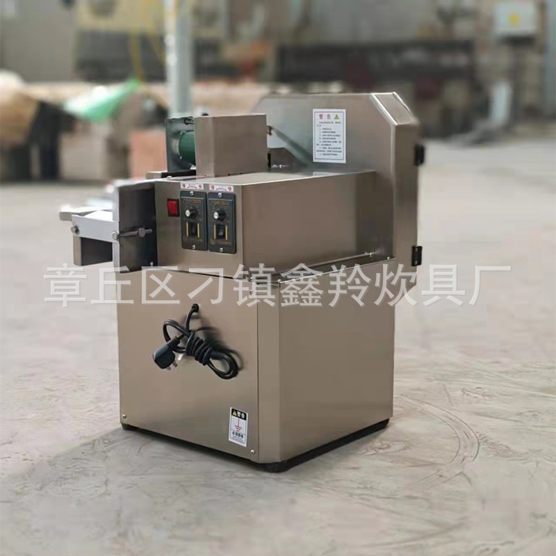 现货销售商用不锈钢20方头切菜机 蔬菜切片段丁丝小型切菜机图5