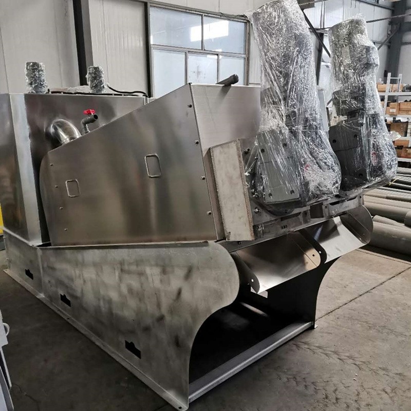 叠螺机厂家 污水废水回收机 叠螺污泥压滤机 叠螺式污泥脱水机图3