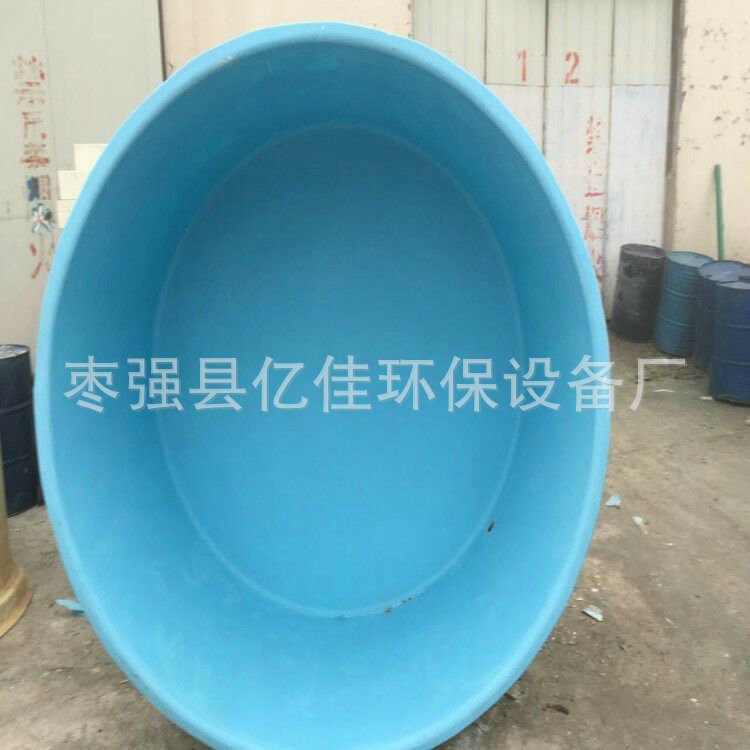 供应SMC模压鱼苗孵化池玻璃钢水产鱼苗养殖盆 圆形玻璃钢鱼盆厂家图2