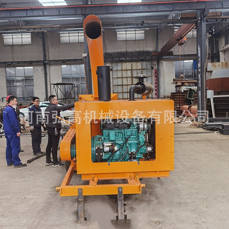 热销公园绿化木材粉碎机 大型树枝木材粉碎机 园林树枝树杈碎枝机图3