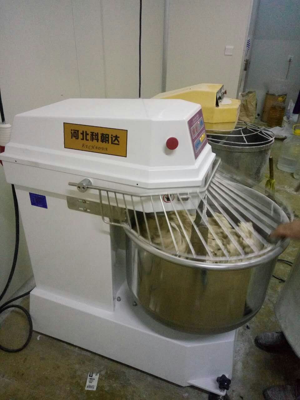 现货供应2包粉双速双动和面机离缸式和面机 旋转烤炉面包成套设备图3